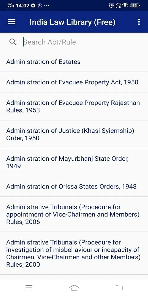 India law Library (Law App) | Indus Appstore | Screenshot