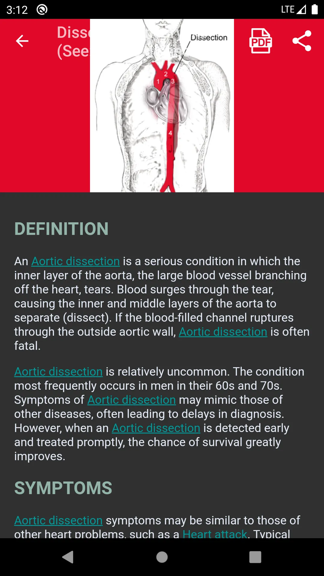 Dictionary Diseases&Disorders | Indus Appstore | Screenshot