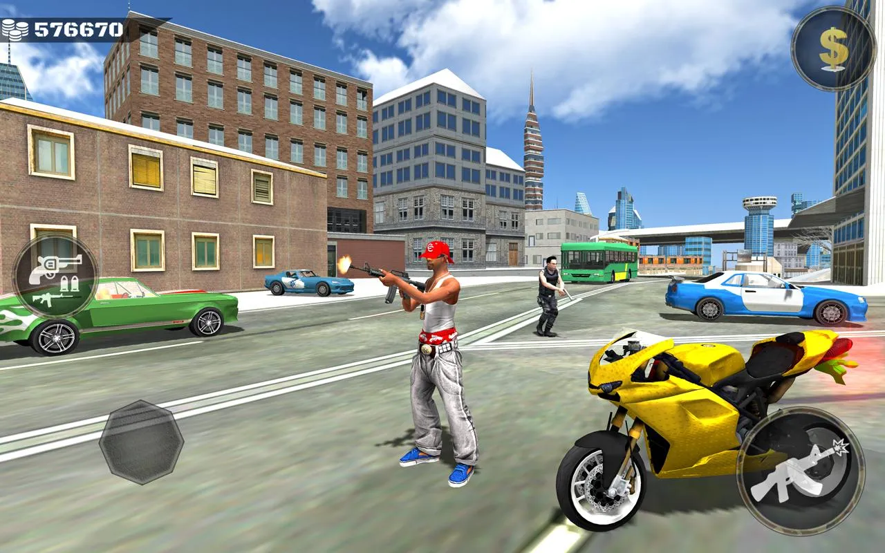 Real Gangster Grand City Sim | Indus Appstore | Screenshot