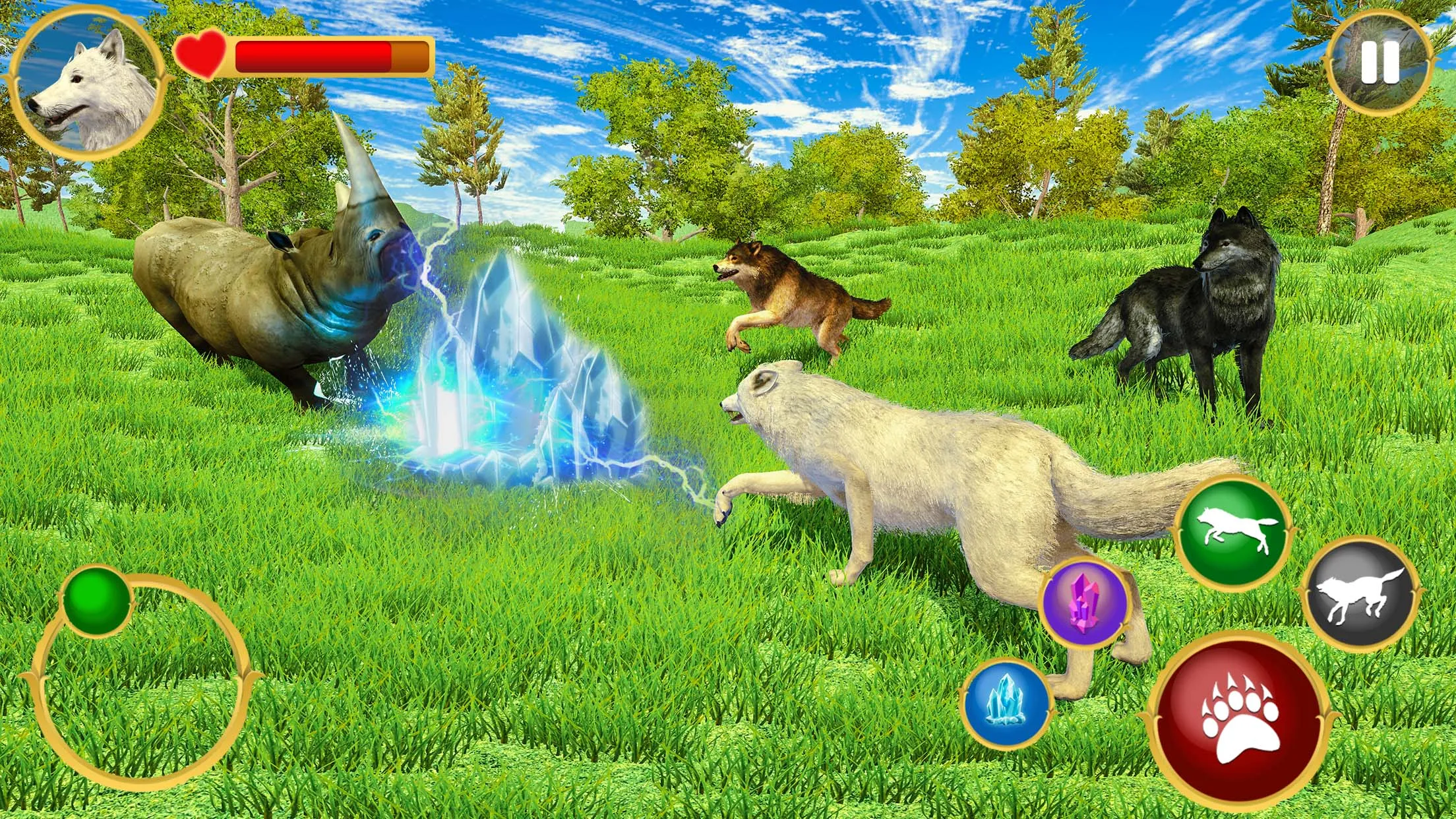 Wild Wolf Games Simulator 3D | Indus Appstore | Screenshot