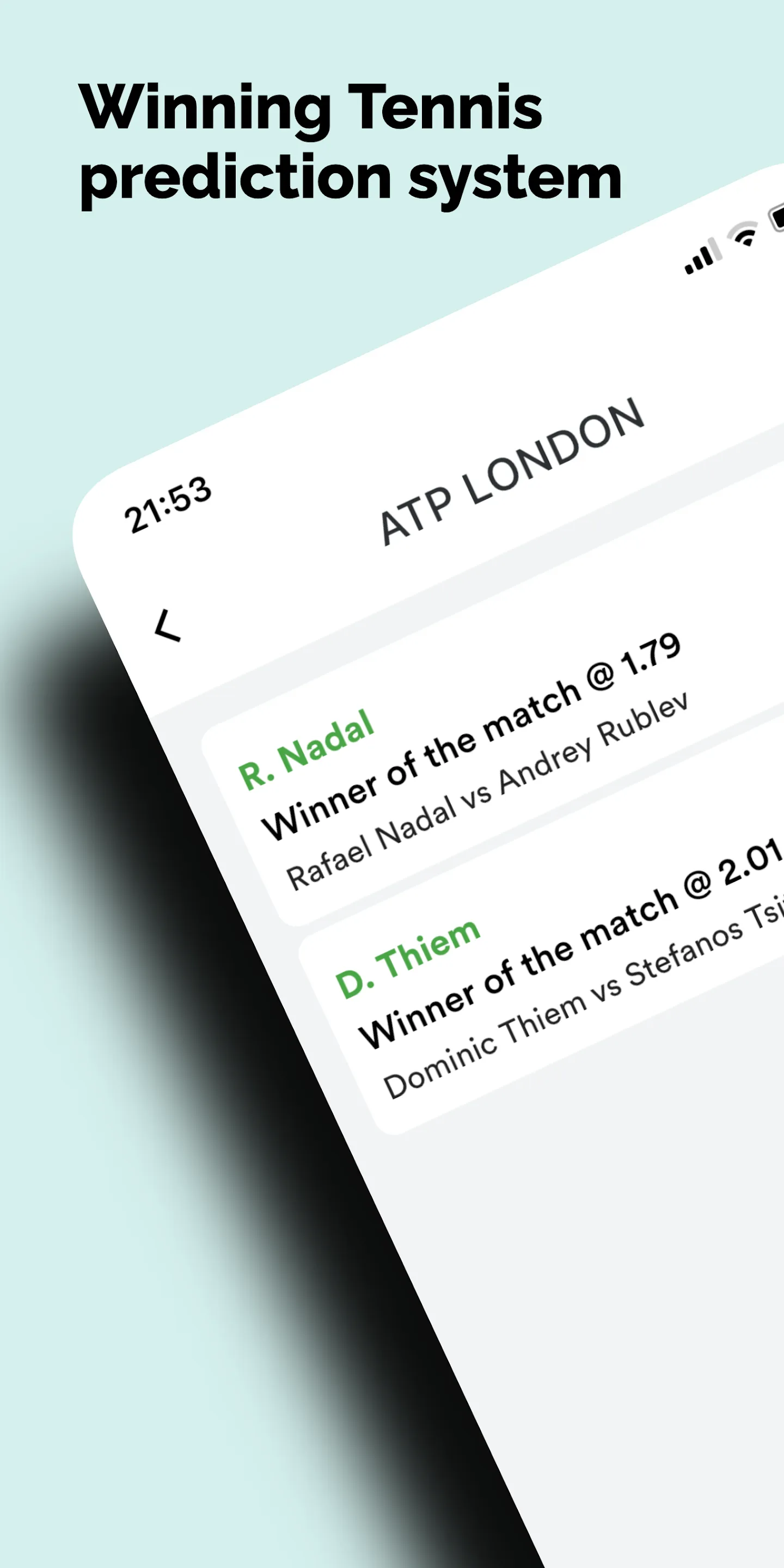 Bet Tennis | Indus Appstore | Screenshot