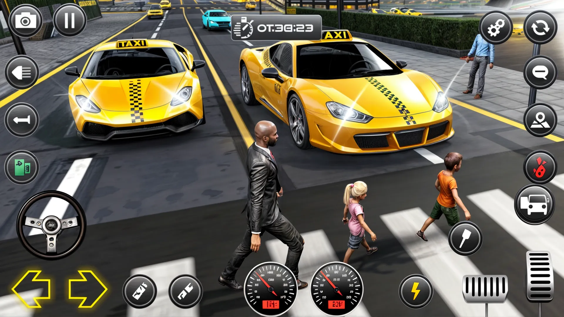 Crazy Car Taxi Simulator | Indus Appstore | Screenshot