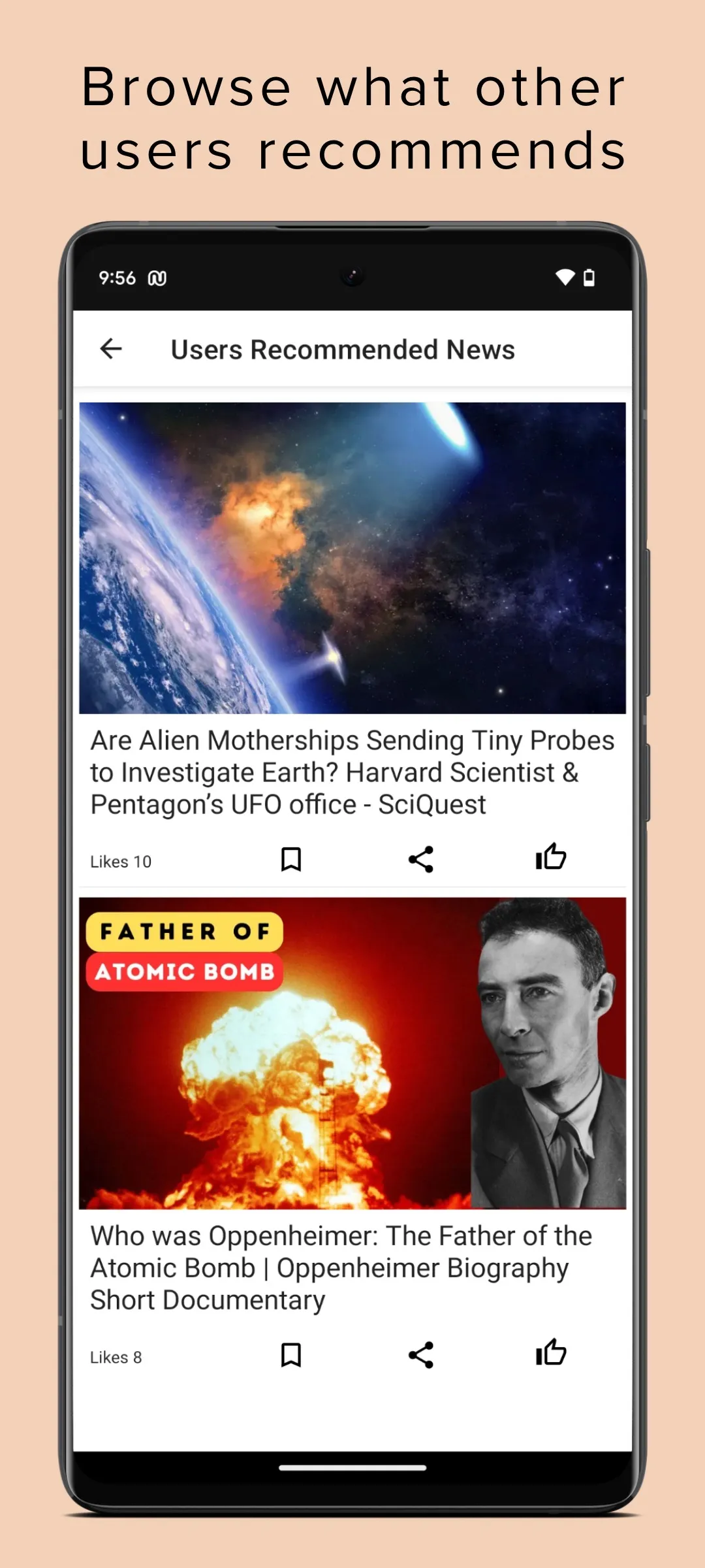 Science News Daily | Indus Appstore | Screenshot