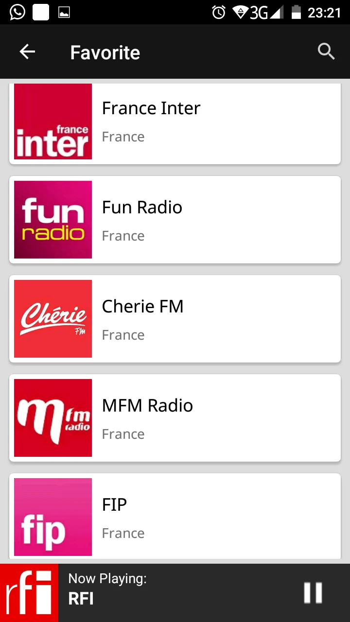 French Radio Stations | Indus Appstore | Screenshot