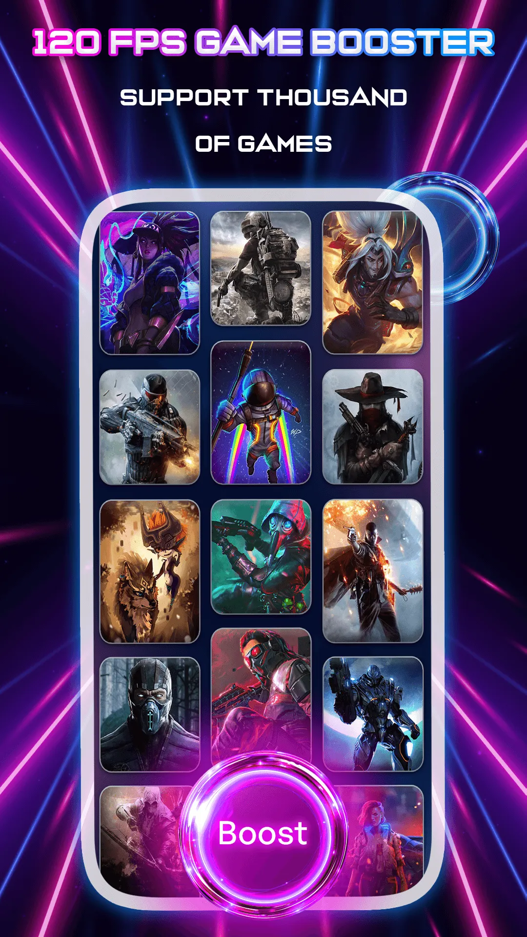 120 FPS Game Booster Speed | Indus Appstore | Screenshot