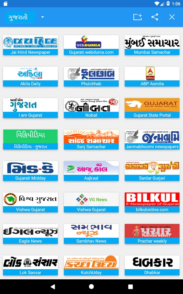 All Gujarati Newspaper India | Indus Appstore | Screenshot