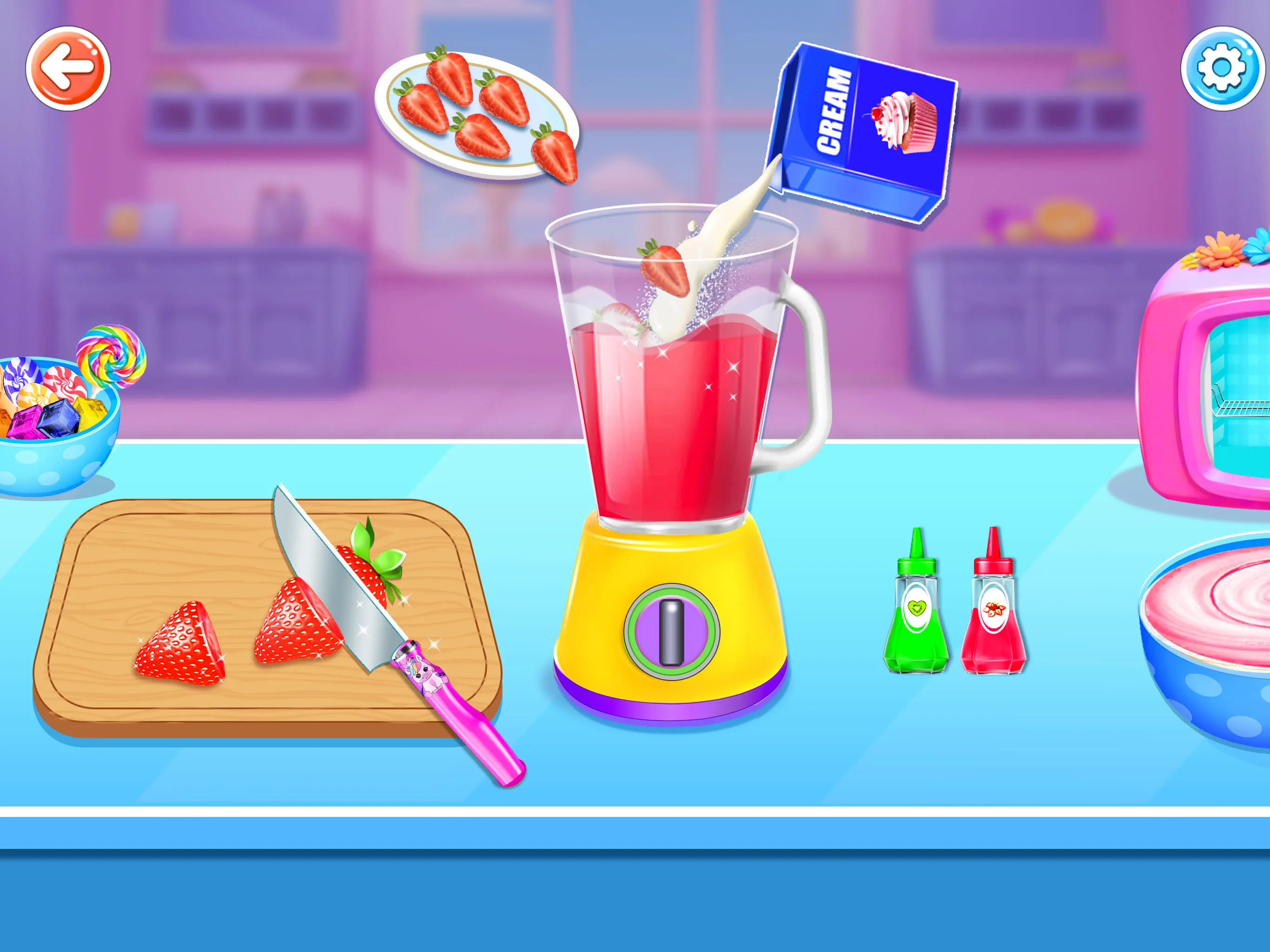 Sweet Ice Cream Maker Games | Indus Appstore | Screenshot