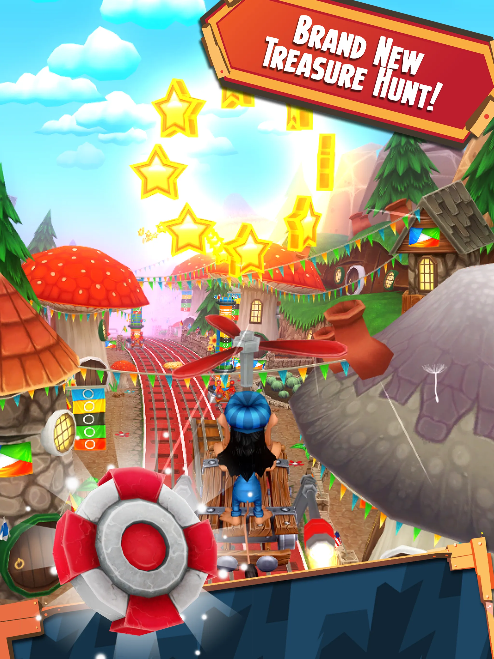 Hugo Troll Race 2: Rail Rush | Indus Appstore | Screenshot