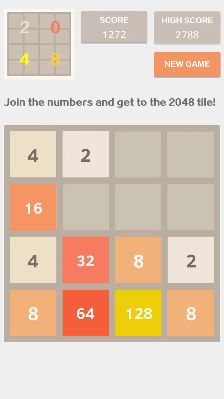 2048 Classic Game | Indus Appstore | Screenshot