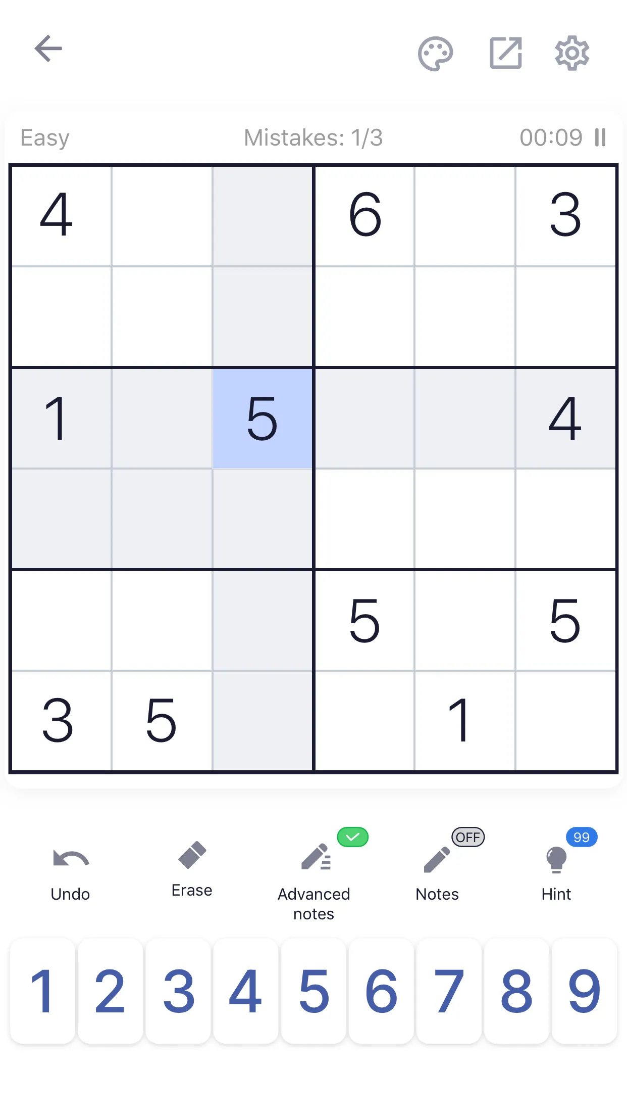 Sudoku - Classic Sudoku Puzzle | Indus Appstore | Screenshot