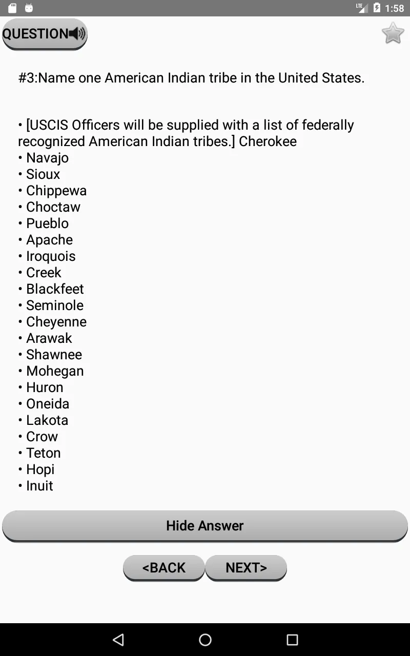 US Citizenship Test 2024 | Indus Appstore | Screenshot