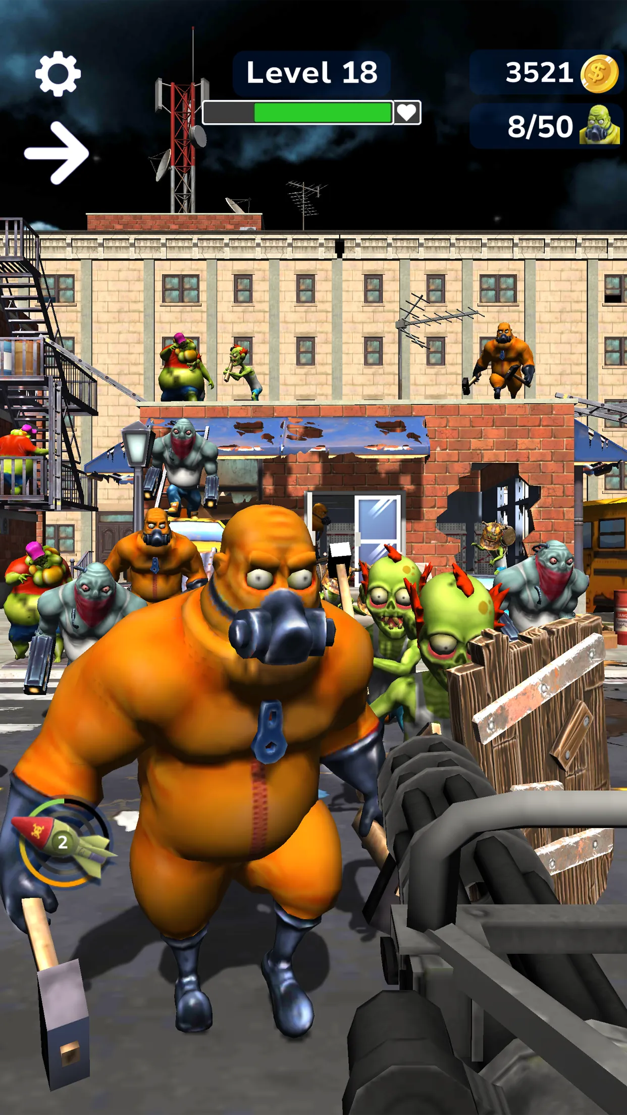 Tower Gunner: Zombie Shooter | Indus Appstore | Screenshot
