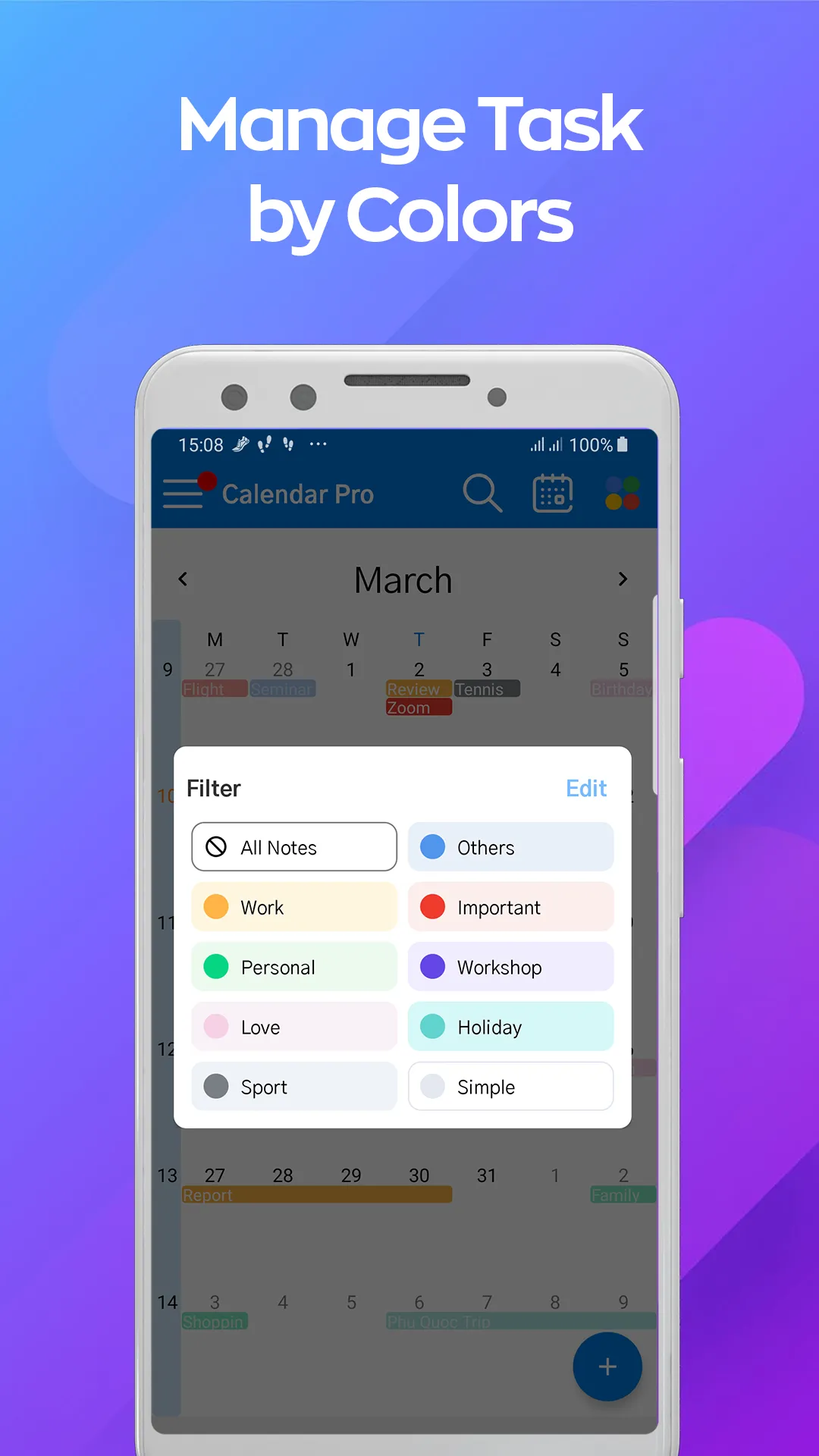 Calendar Pro - Work Planner | Indus Appstore | Screenshot