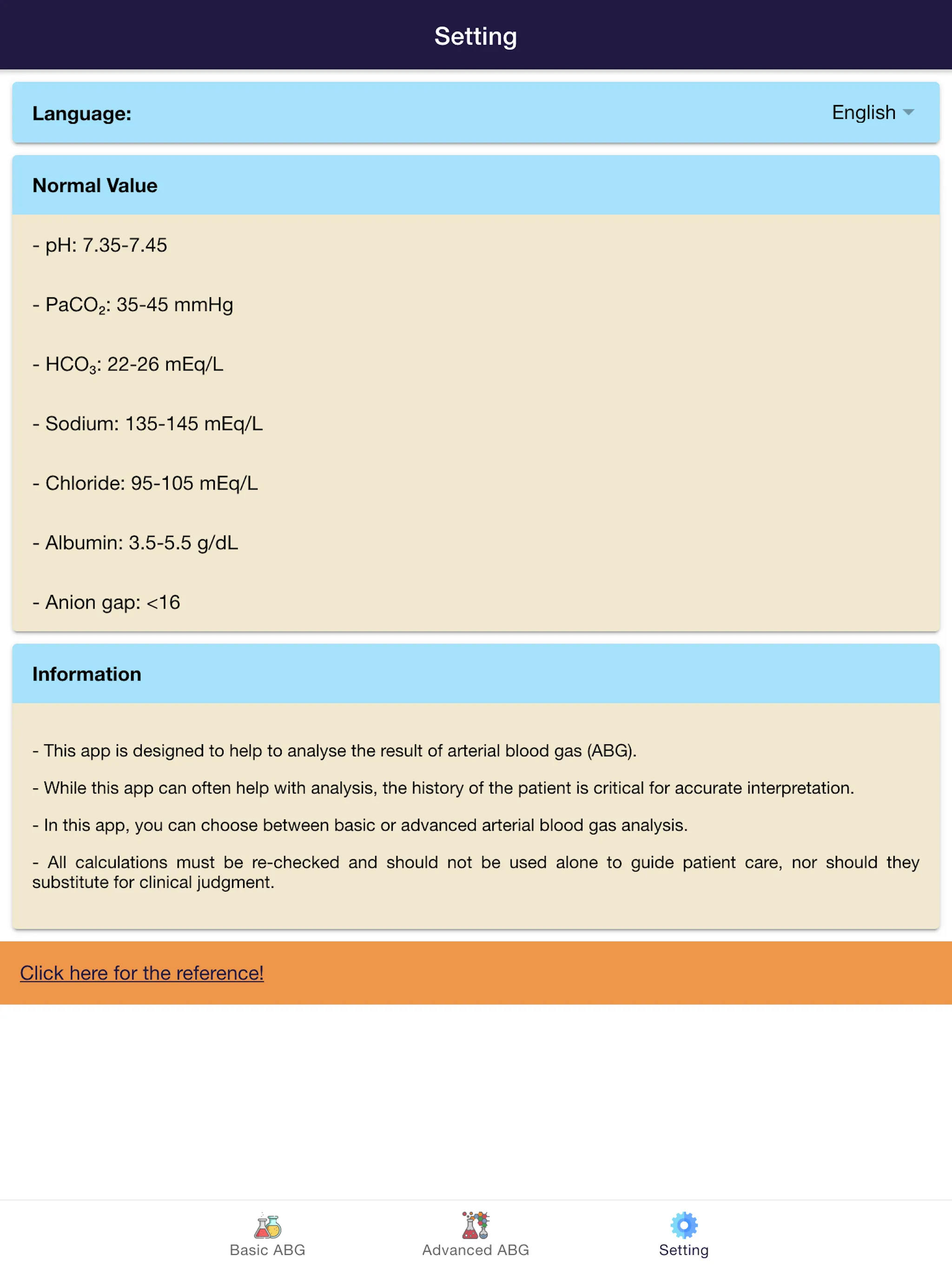 Complete ABG Analysis | Indus Appstore | Screenshot