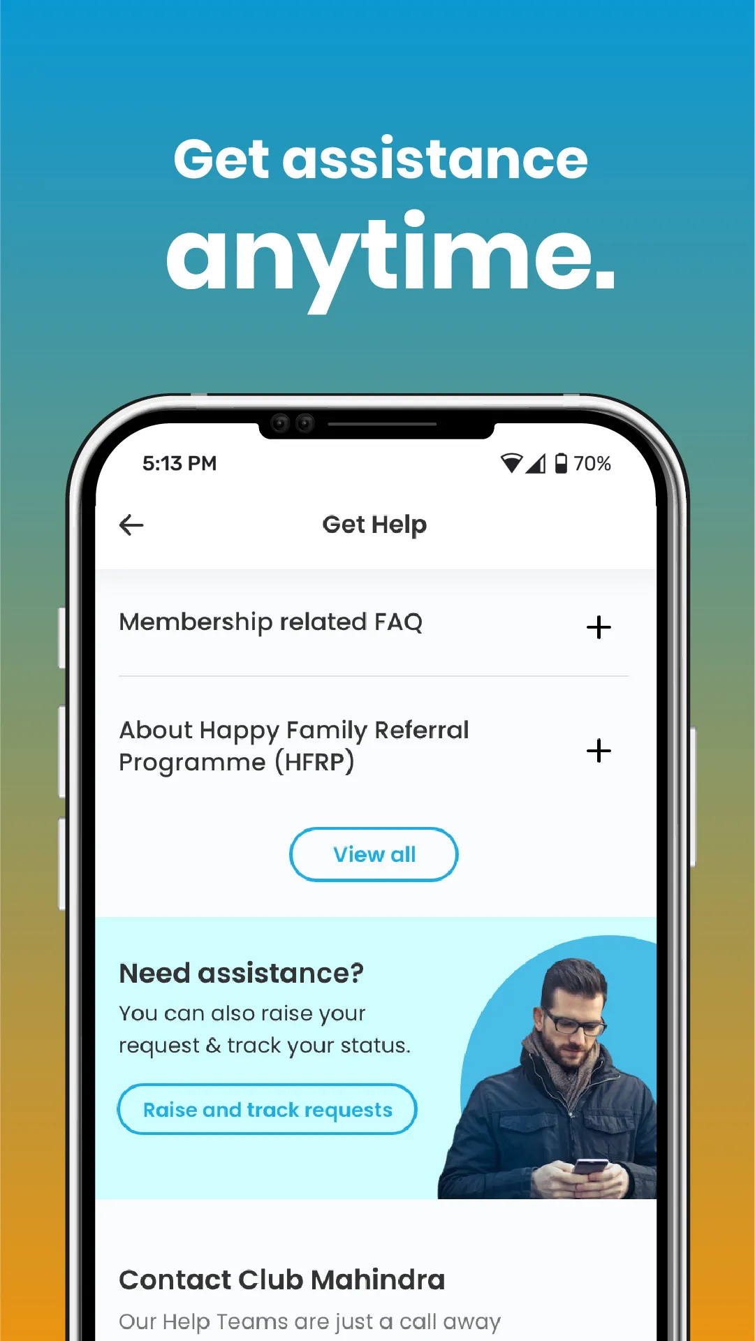 Club Mahindra | Indus Appstore | Screenshot