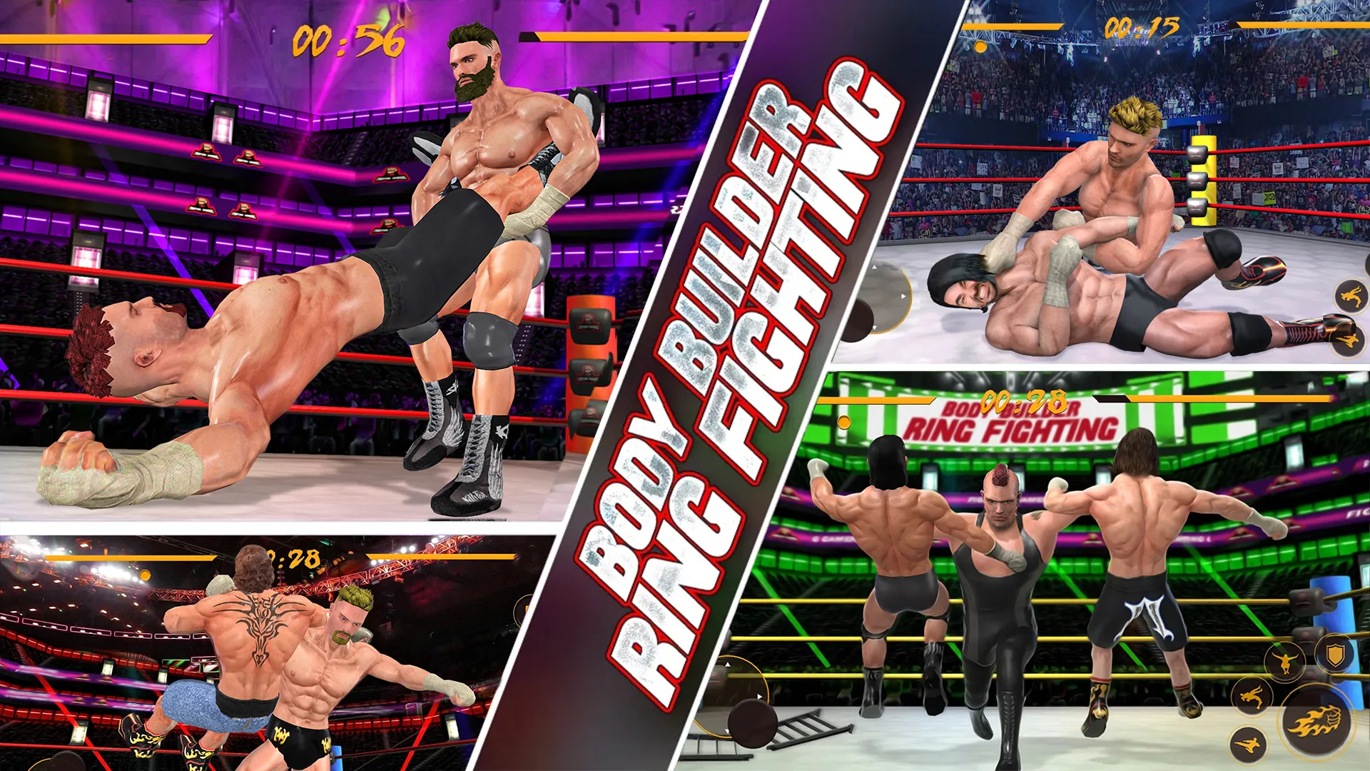 Bodybuilder Ring Fighting Club | Indus Appstore | Screenshot