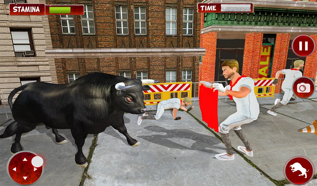 Angry Bull: City Attack Sim | Indus Appstore | Screenshot