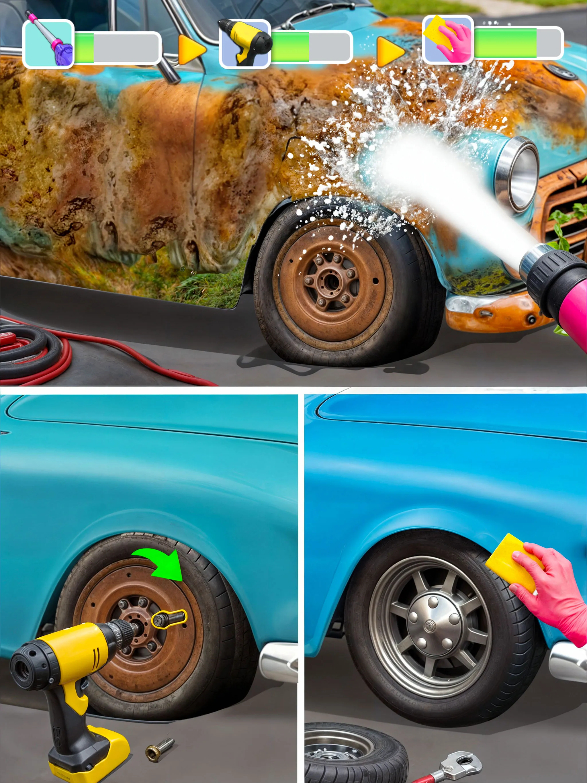 Satisfying Car Wash & Repair | Indus Appstore | Screenshot