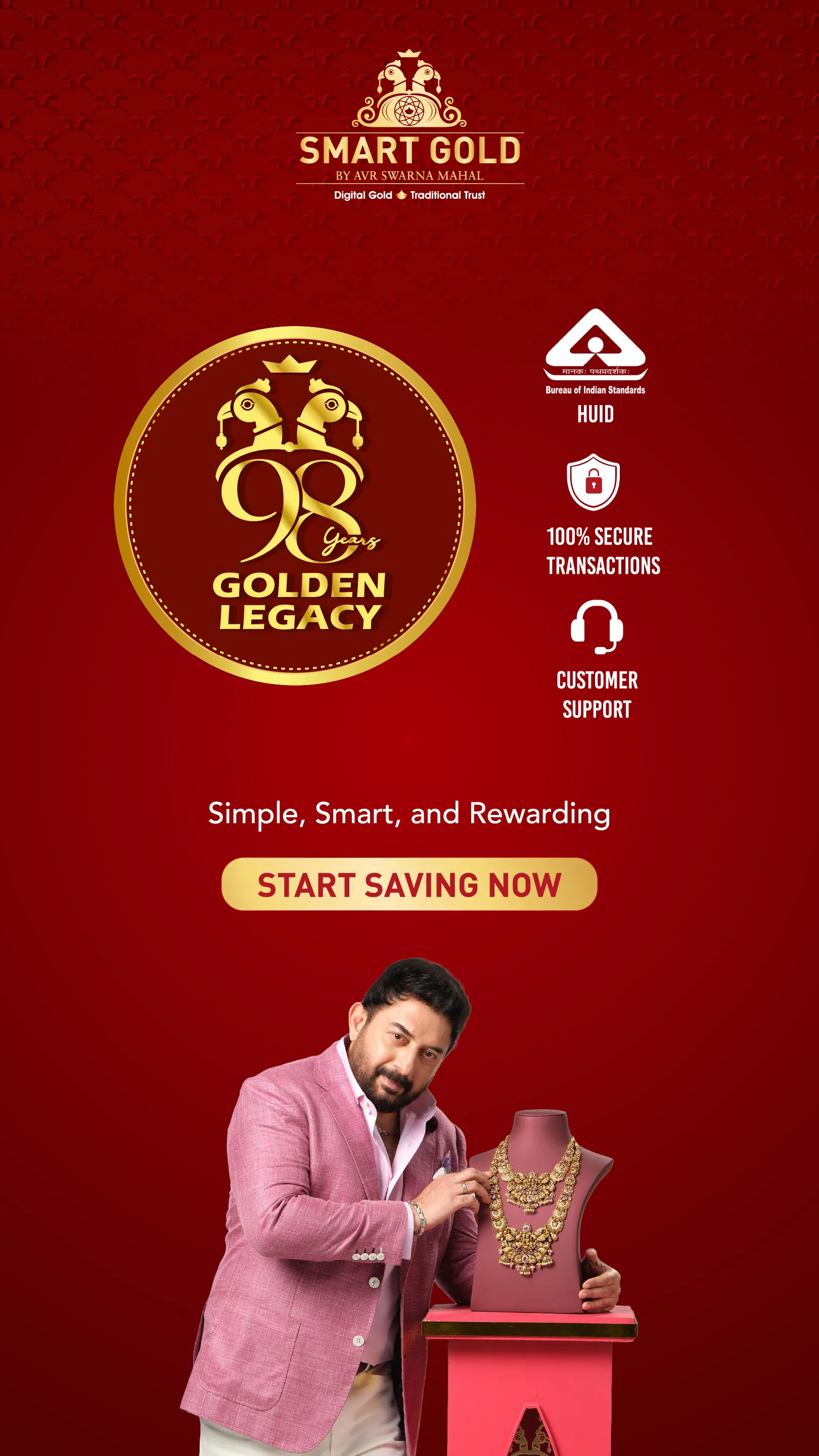 Smart Gold by AVR Swarnamahal | Indus Appstore | Screenshot