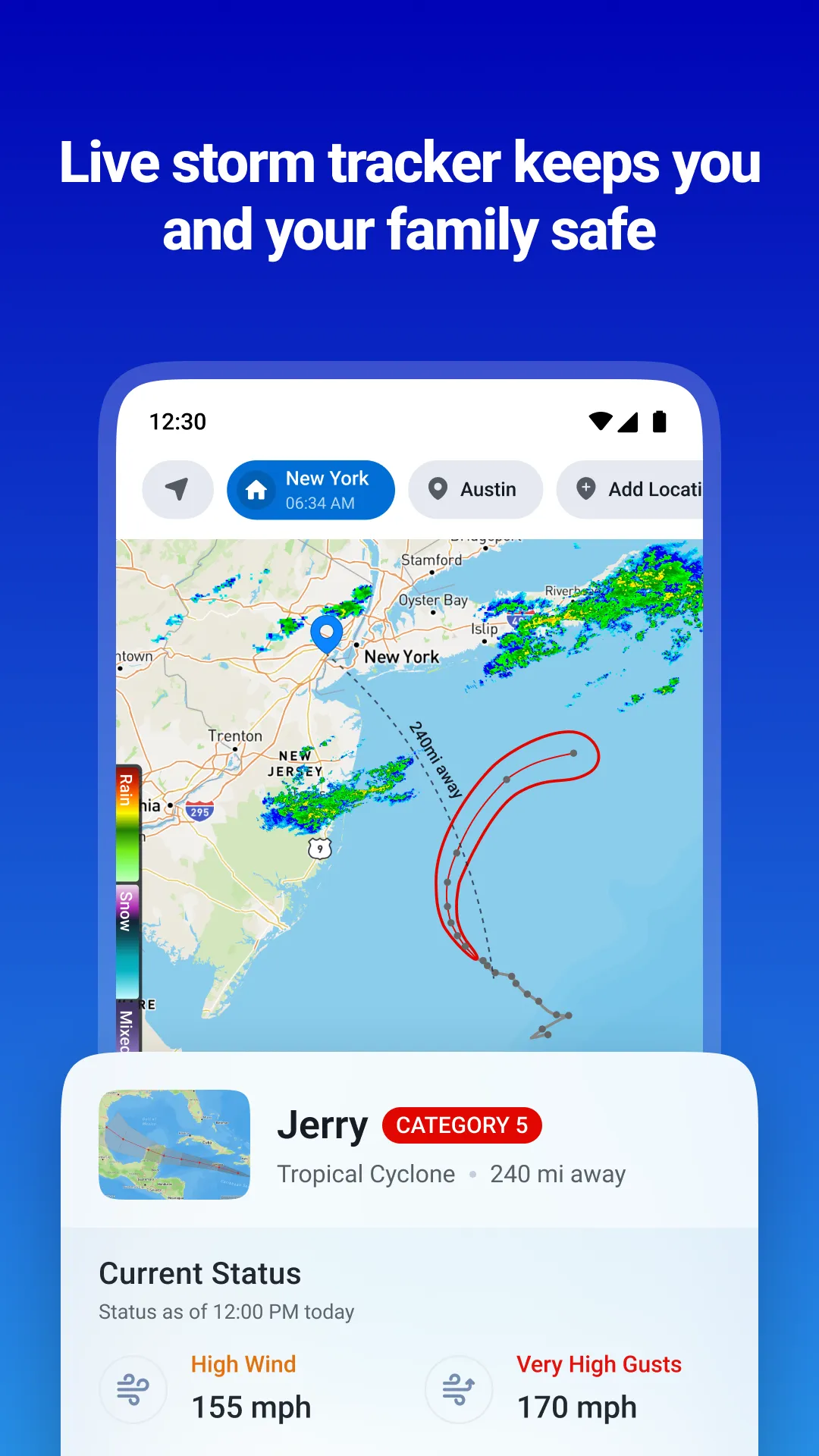 1Weather: Forecast & Radar | Indus Appstore | Screenshot