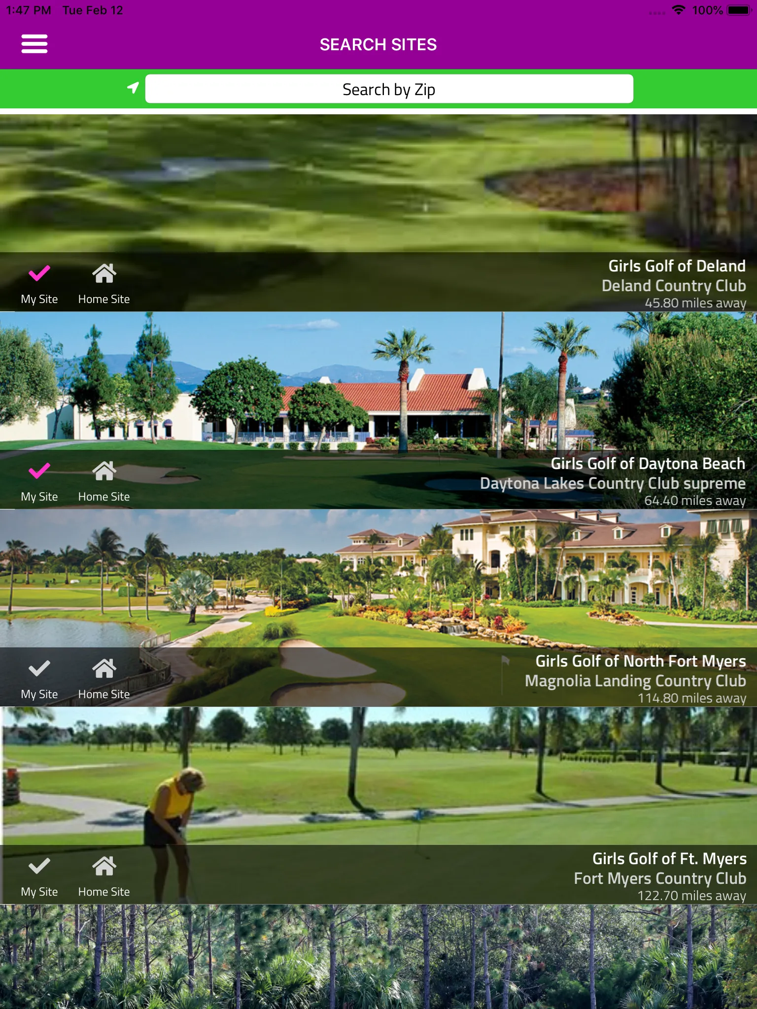 LPGA-USGA Girls Golf | Indus Appstore | Screenshot