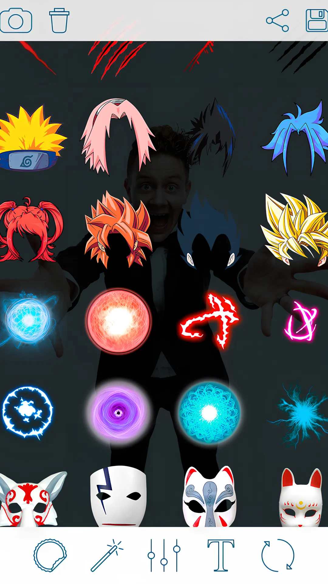 Jutsu Rasengan Effect on Photo | Indus Appstore | Screenshot