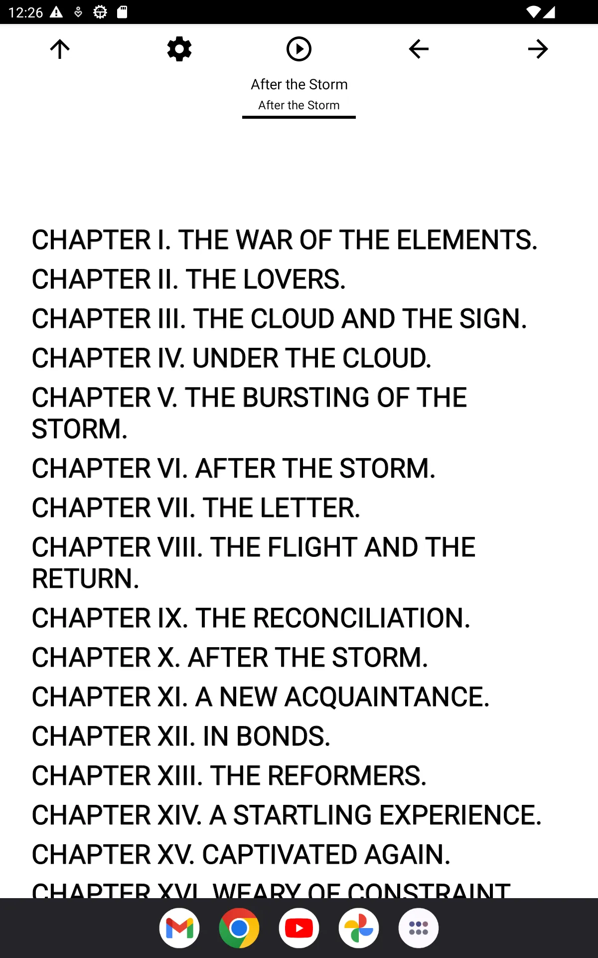 Book, After the Storm | Indus Appstore | Screenshot