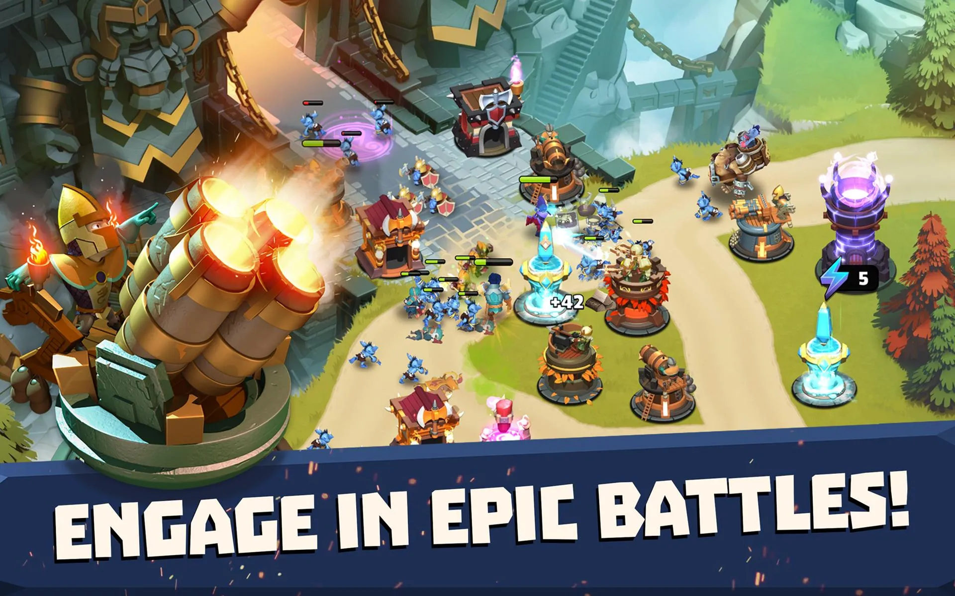 Castle Creeps - Tower Defense | Indus Appstore | Screenshot