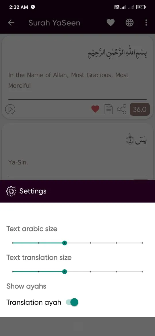 Surah Yaseen - Read Yasin | Indus Appstore | Screenshot