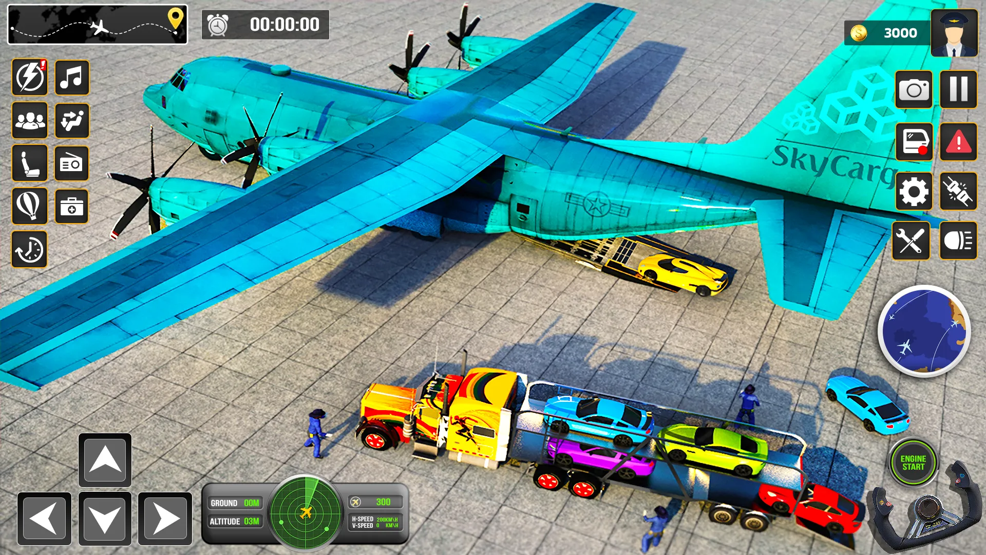 Car Transporter Airplane Pilot | Indus Appstore | Screenshot