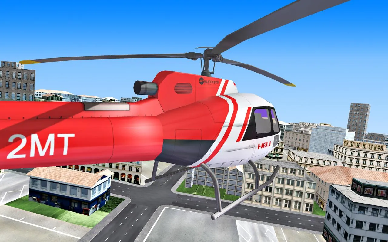 City Helicopter Fly Simulation | Indus Appstore | Screenshot