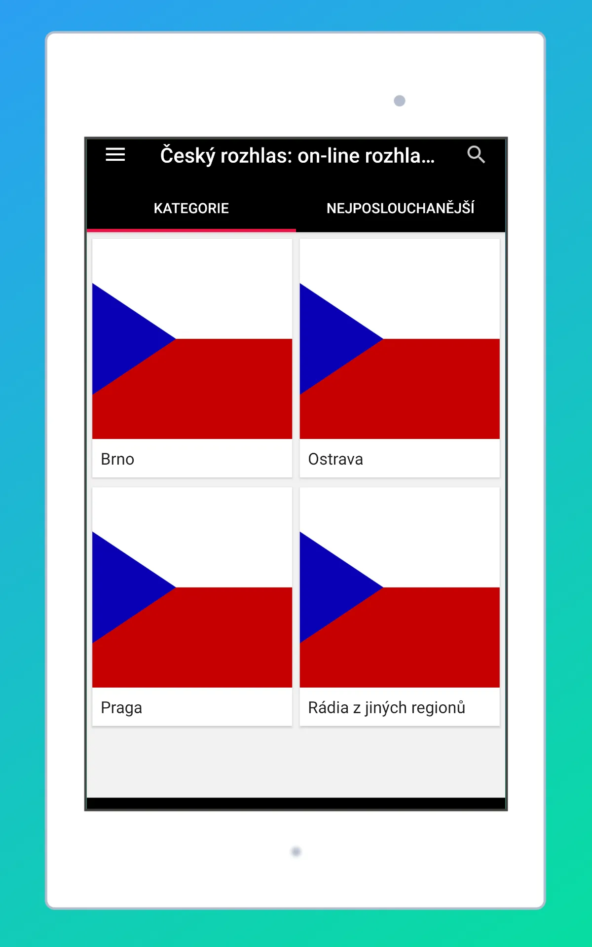 Radio Czech Republic + Czechia | Indus Appstore | Screenshot