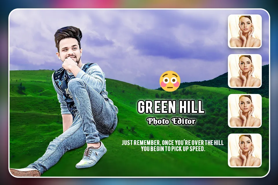 Green Hill Photo Editor | Indus Appstore | Screenshot