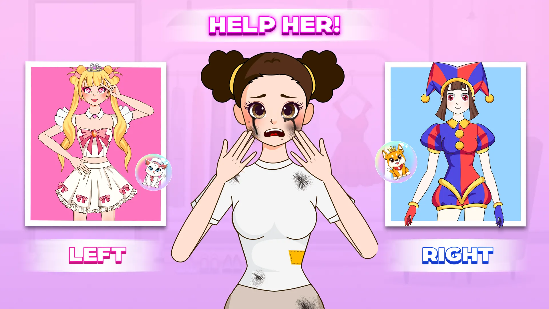 Left or Right: Star Girl Style | Indus Appstore | Screenshot