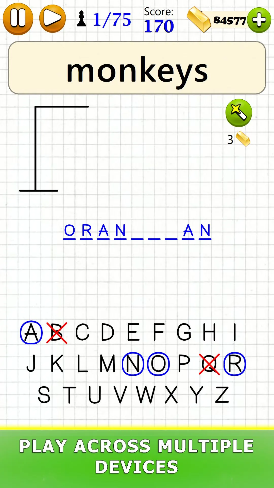 Hangman - Word Game | Indus Appstore | Screenshot