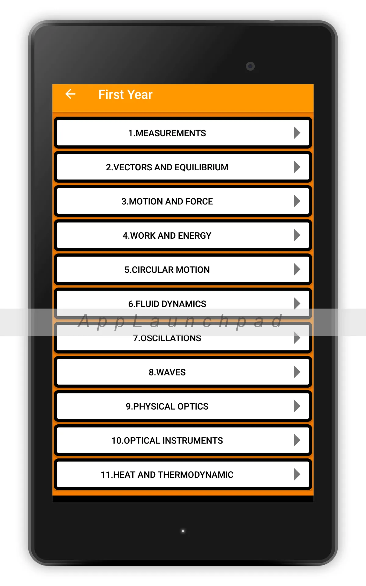 Intermediate Physics Mcqs | Indus Appstore | Screenshot