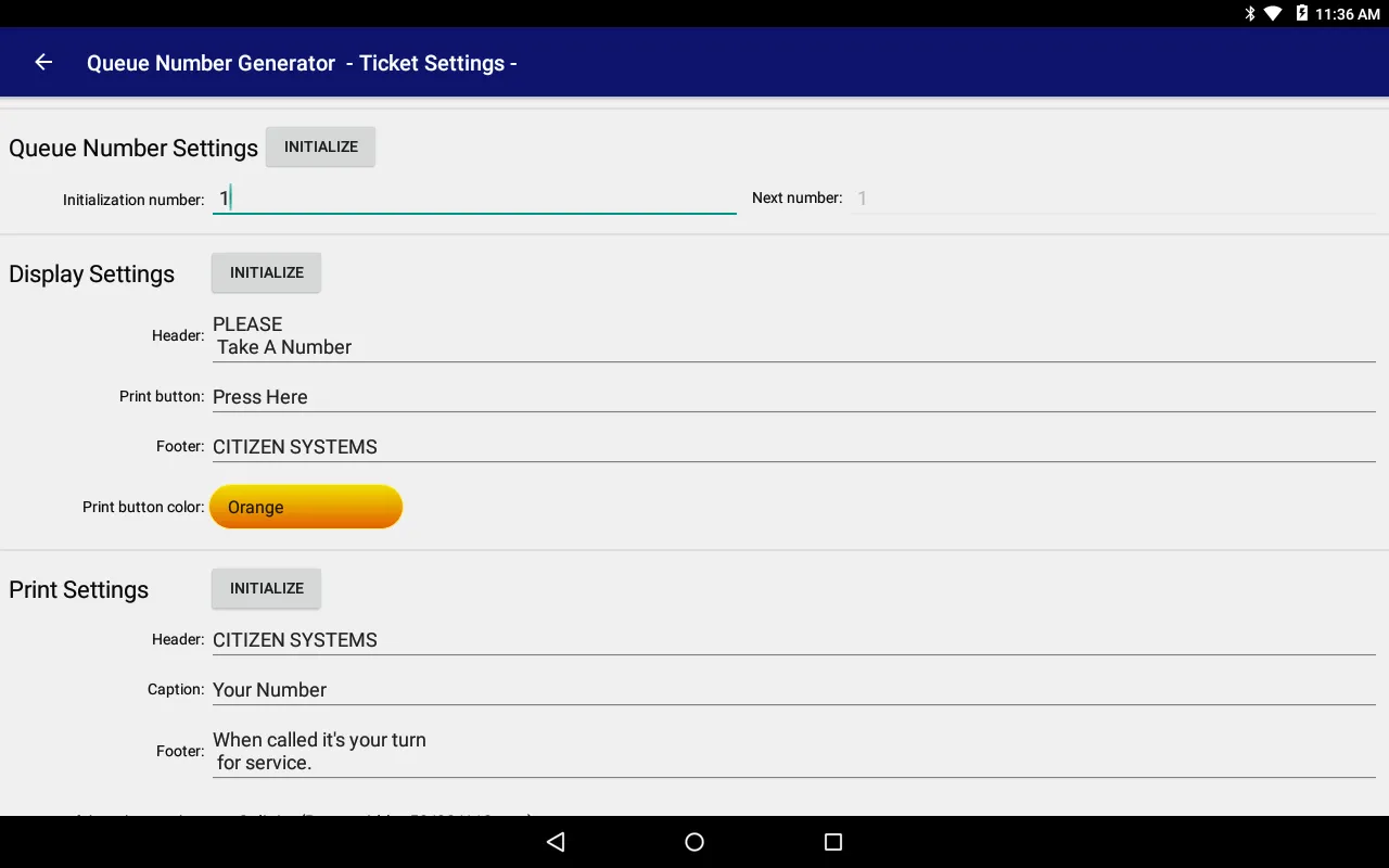 Queue Number Generator | Indus Appstore | Screenshot