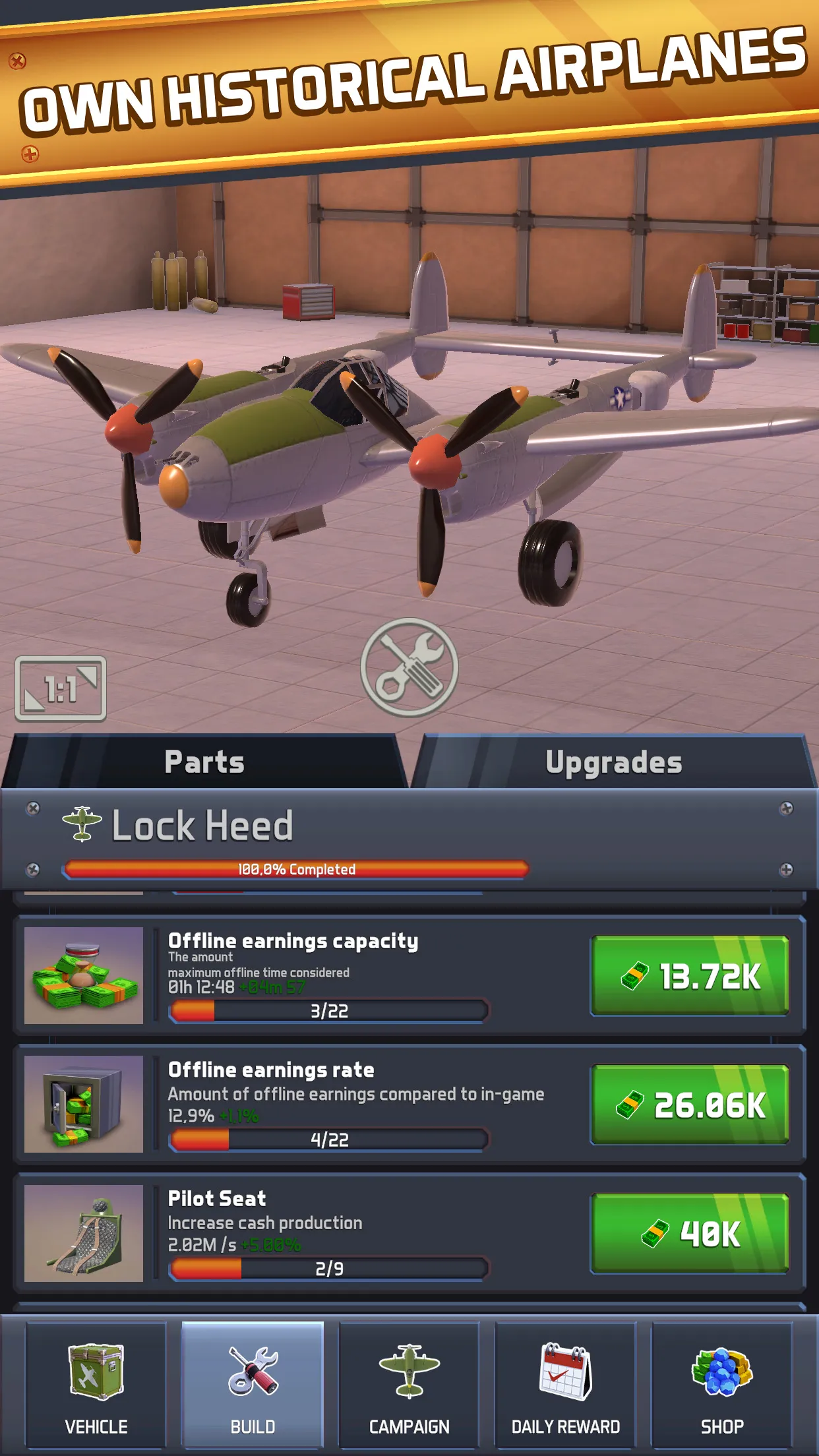 Idle Planes: Build Airplanes | Indus Appstore | Screenshot