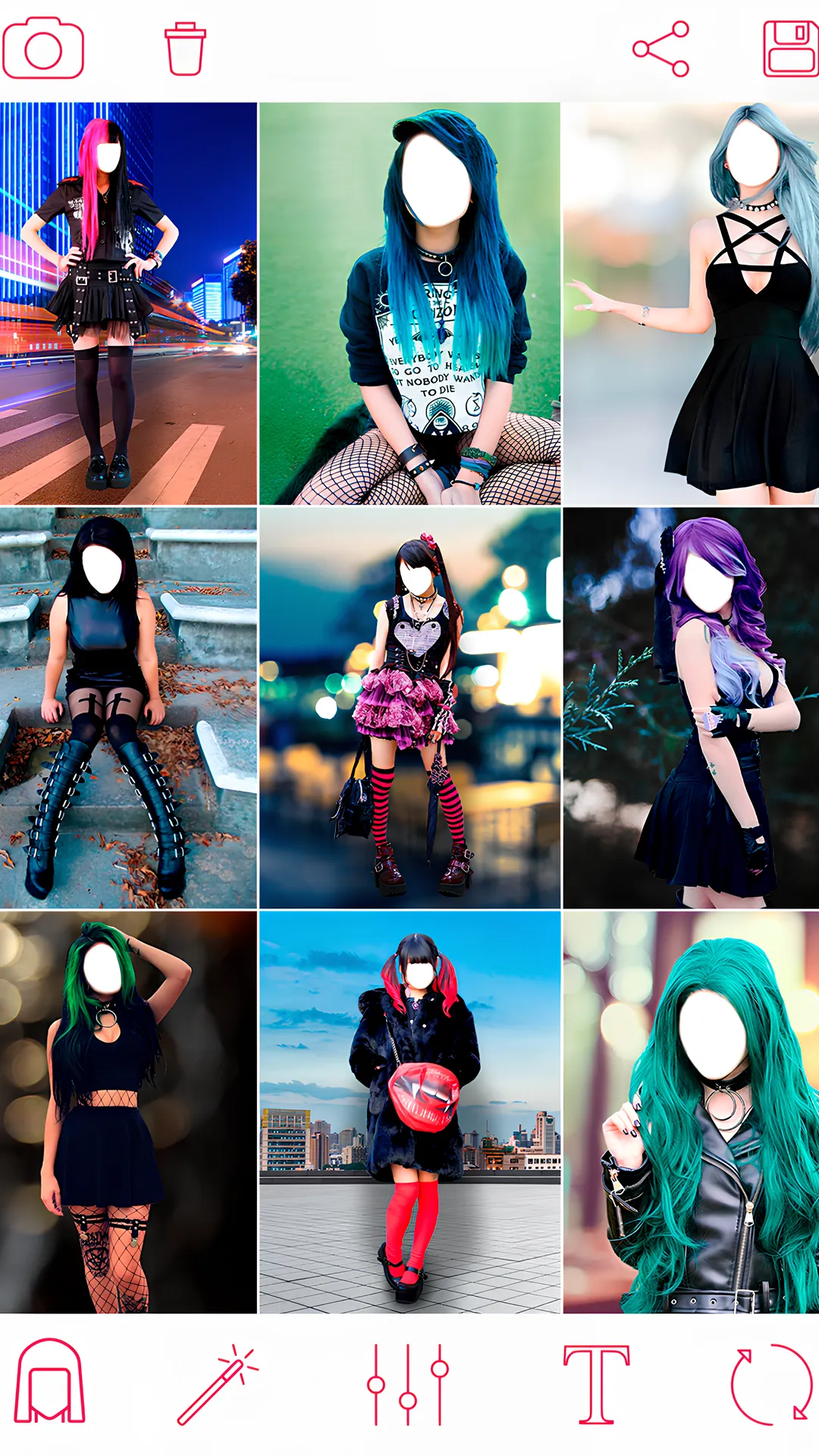 Emo Makeup & Gothic Photo App | Indus Appstore | Screenshot