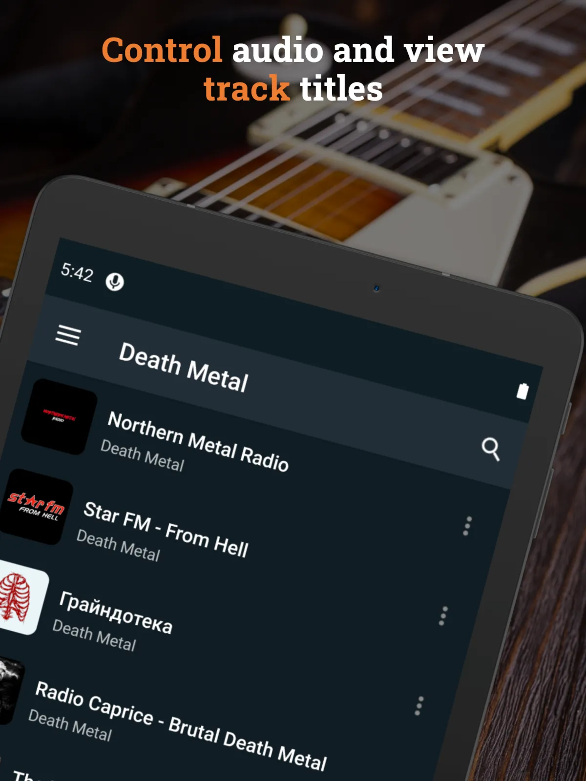 Heavy Metal Radio | Indus Appstore | Screenshot