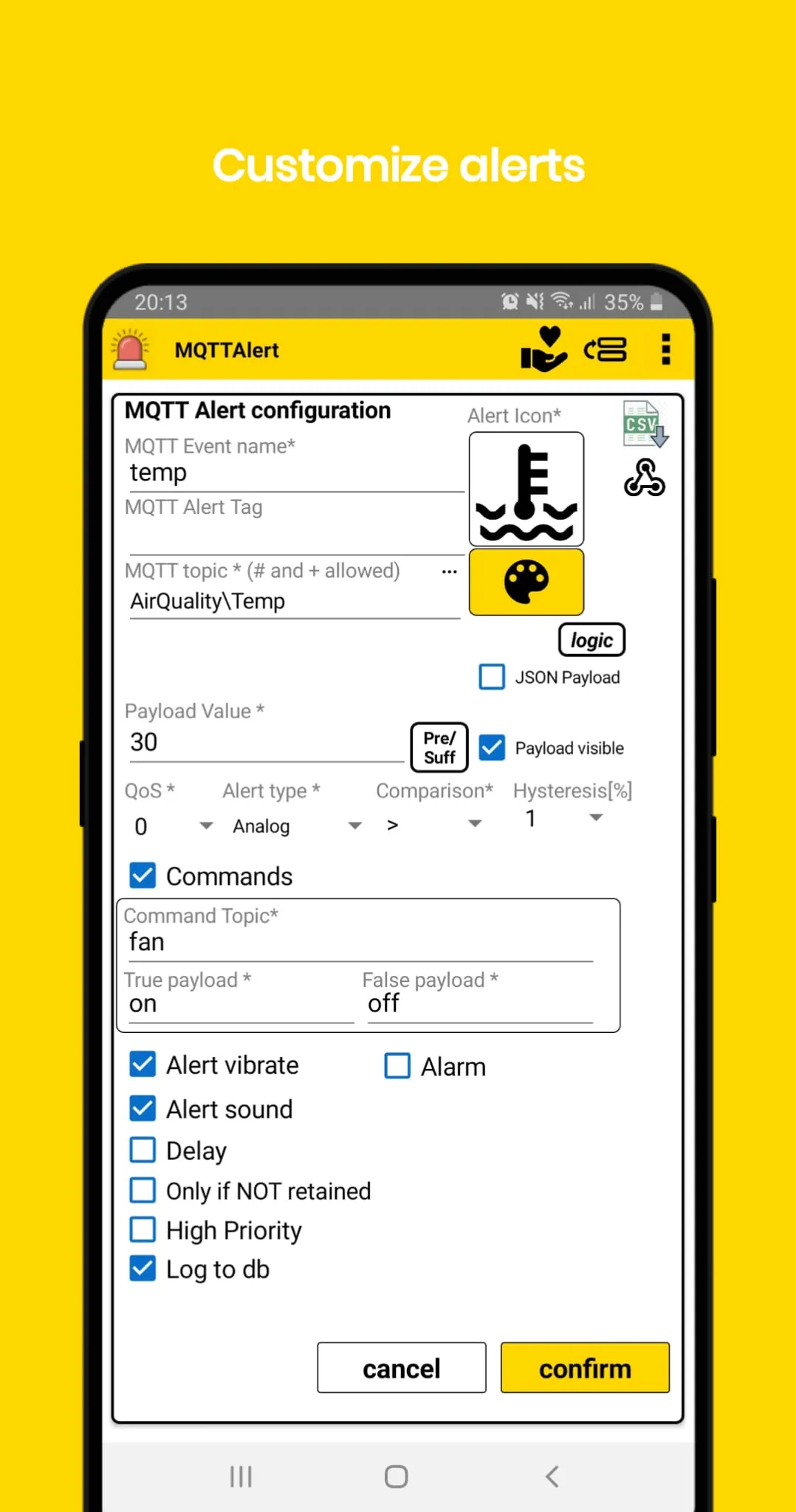 MQTT Alert for IOT | Indus Appstore | Screenshot