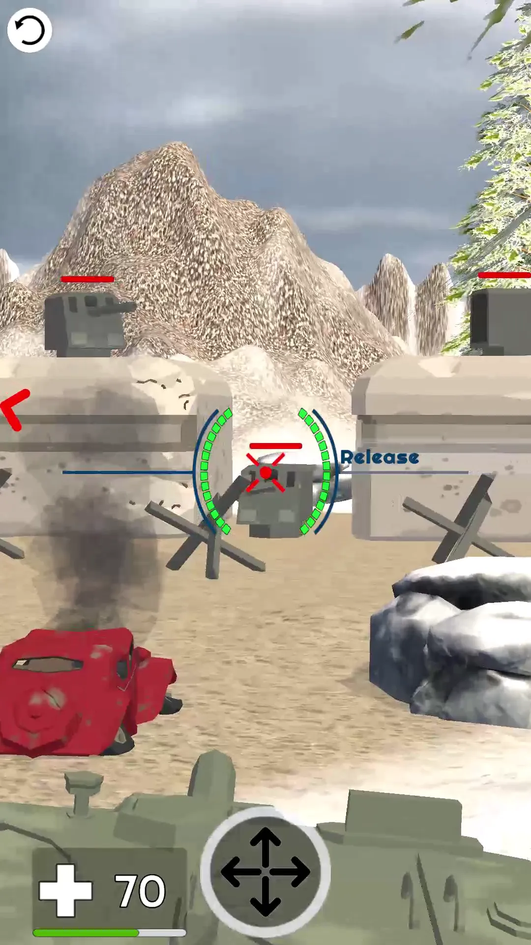 Tank Battle for Territory | Indus Appstore | Screenshot