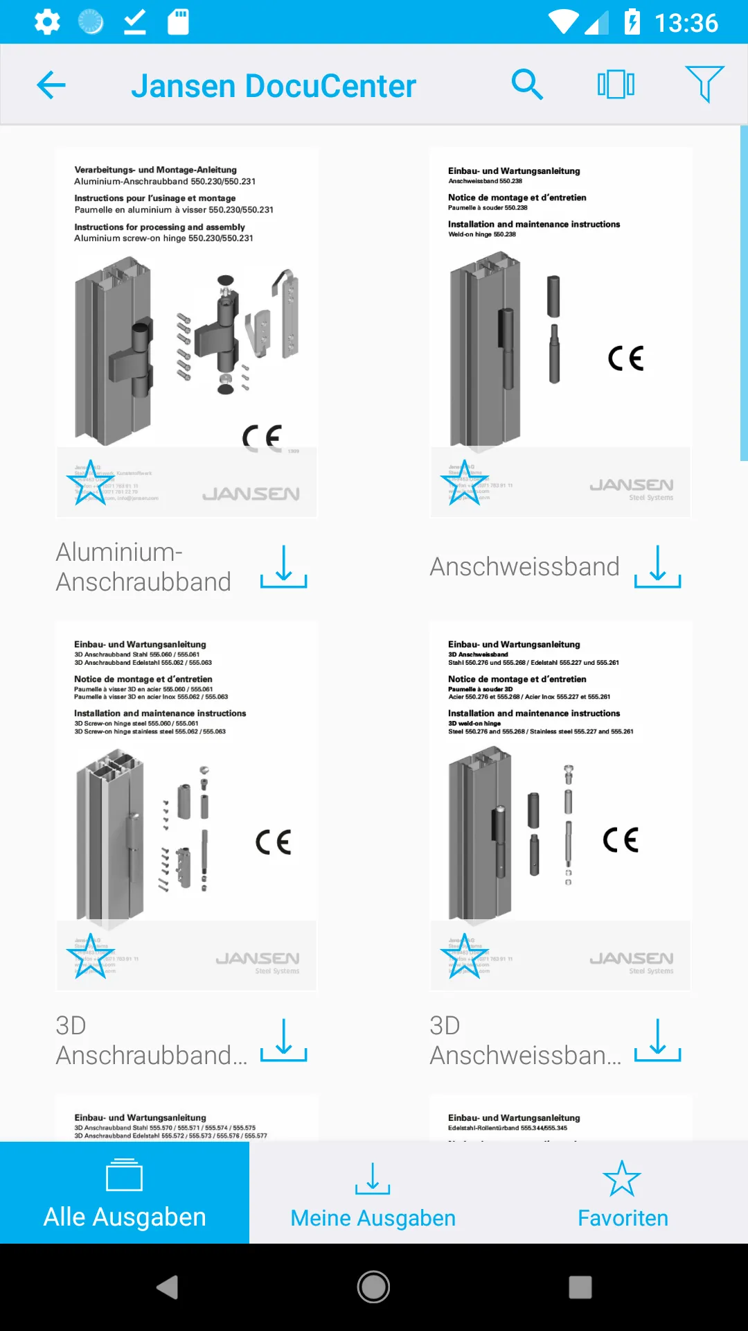 Jansen Docu Center | Indus Appstore | Screenshot