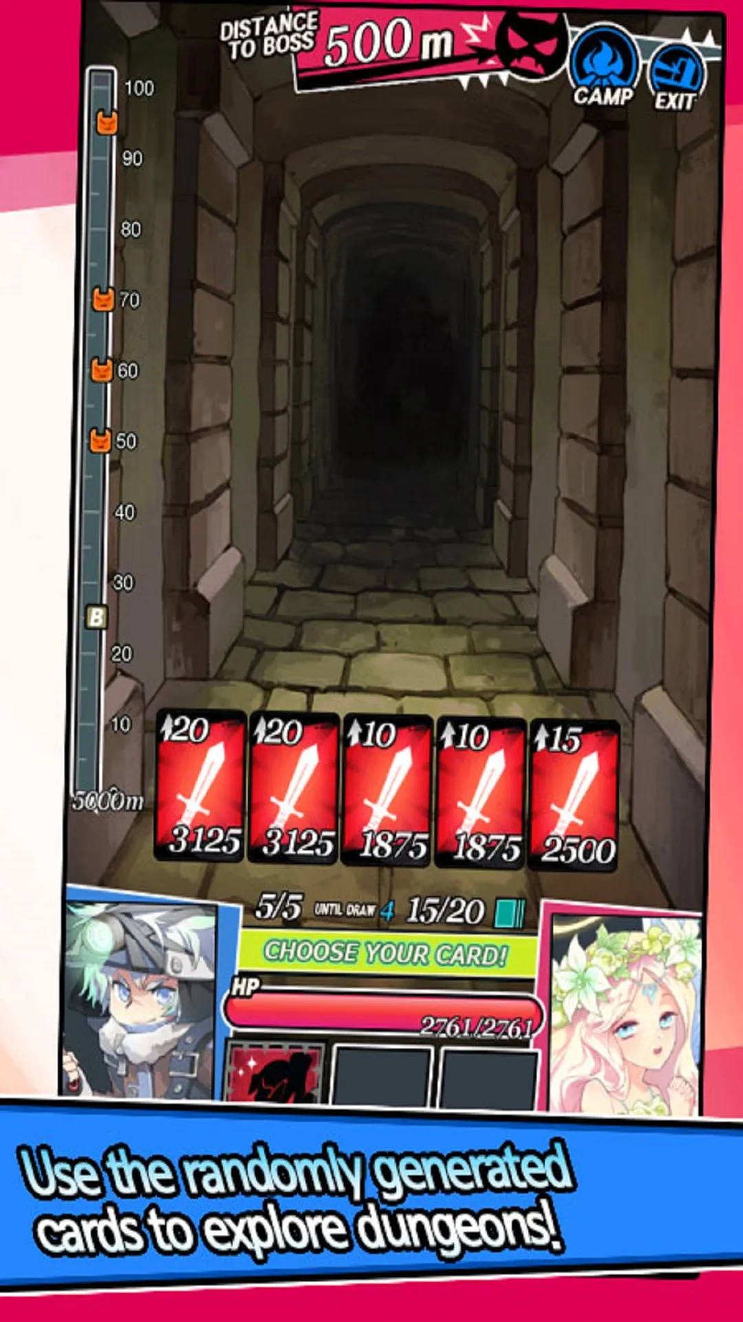 Dungeon&Girls: Card Battle RPG | Indus Appstore | Screenshot