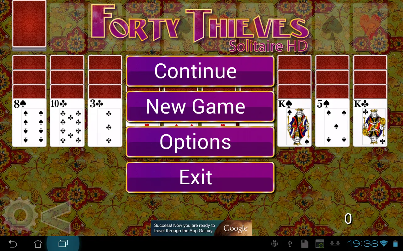 Forty Thieves Solitaire HD | Indus Appstore | Screenshot