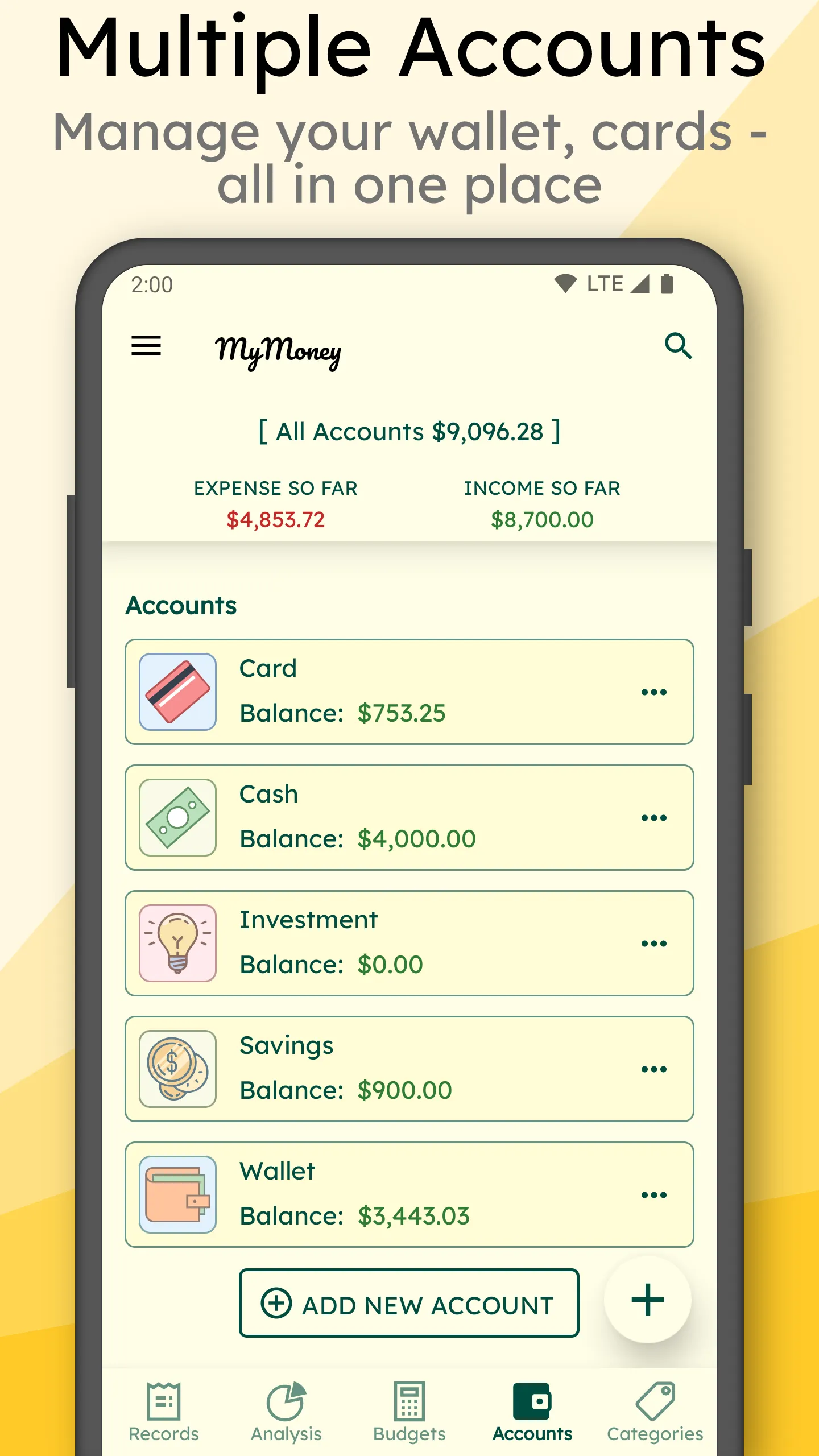 MyMoney—Track Expense & Budget | Indus Appstore | Screenshot