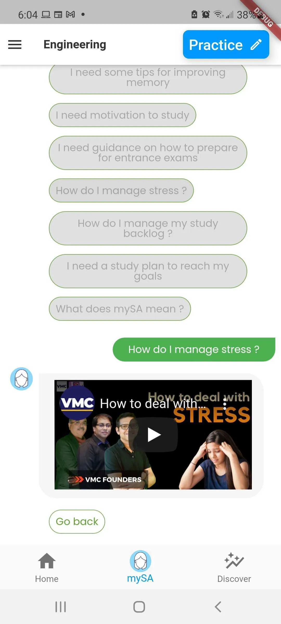 VMC Student | Indus Appstore | Screenshot