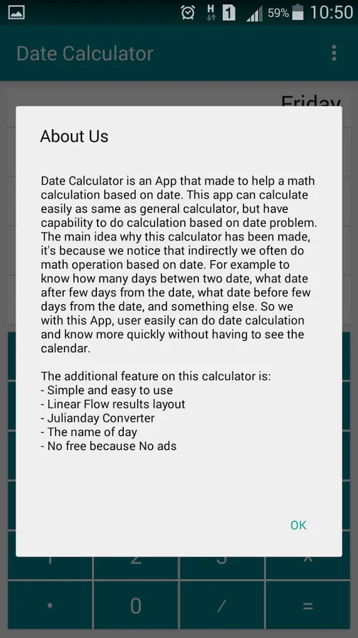 Date Calculator | Indus Appstore | Screenshot