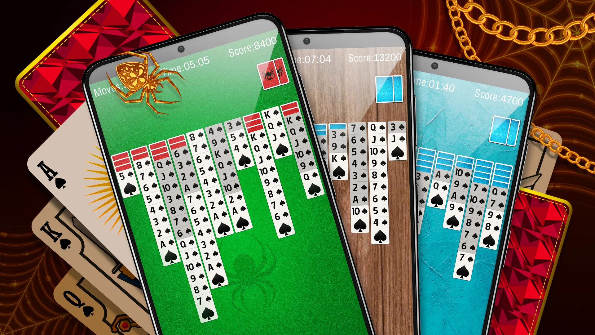 Spider Solitaire: Classic Game | Indus Appstore | Screenshot