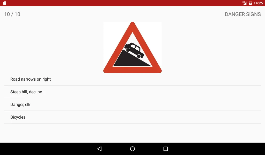 Norwegian Traffic Signs | Indus Appstore | Screenshot